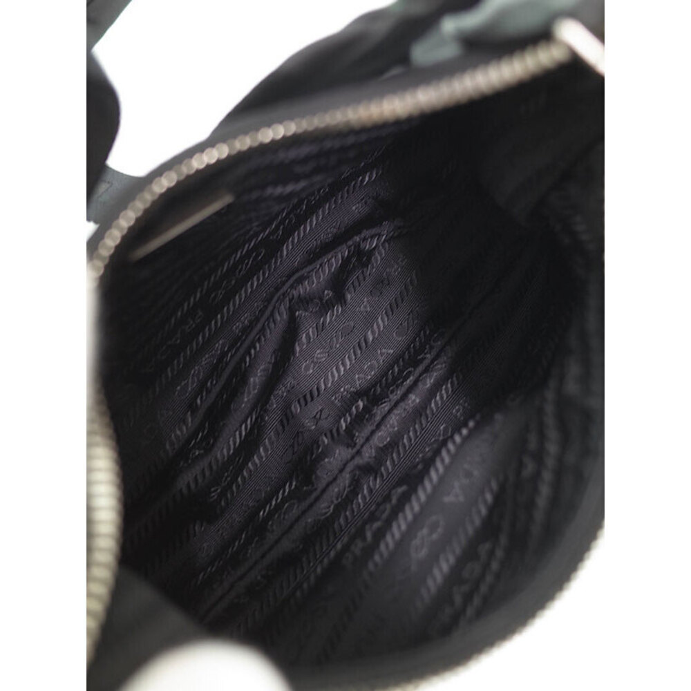 Prada Black Saffiano 2005 Shoulder Leather ReEdition Bag Chain - Picture 3 of 9